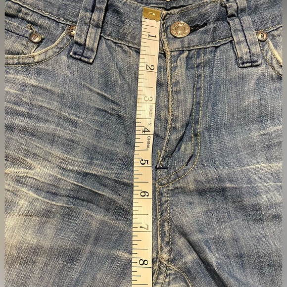 Indiblue Women’s Blue Soft Vintage Denim Jeans Shorts Y2K Stonewash Size Women S - Picture 9 of 9